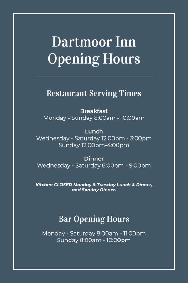 Dartmoor Inn Princetown Ngoại thất bức ảnh